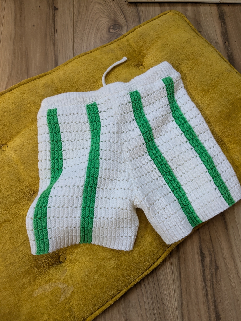 Epic Threads White Kids Knit Shorts